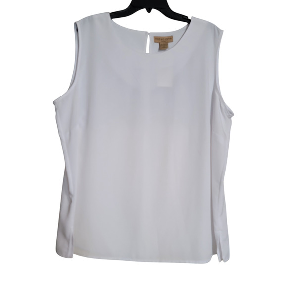 Notations White Blouse Classic Design Size 2X - Picture 8 of 10